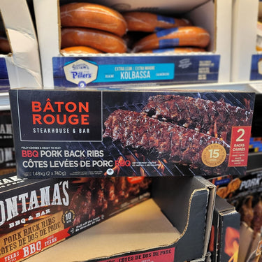 Image of Baton Rouge BBQ Pork Back Ribs - 2 x 740 Grams